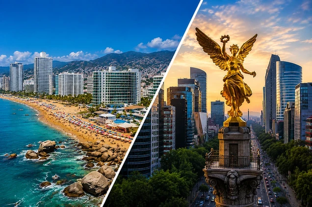 Boletos de autobús de Acapulco a Ciudad de México