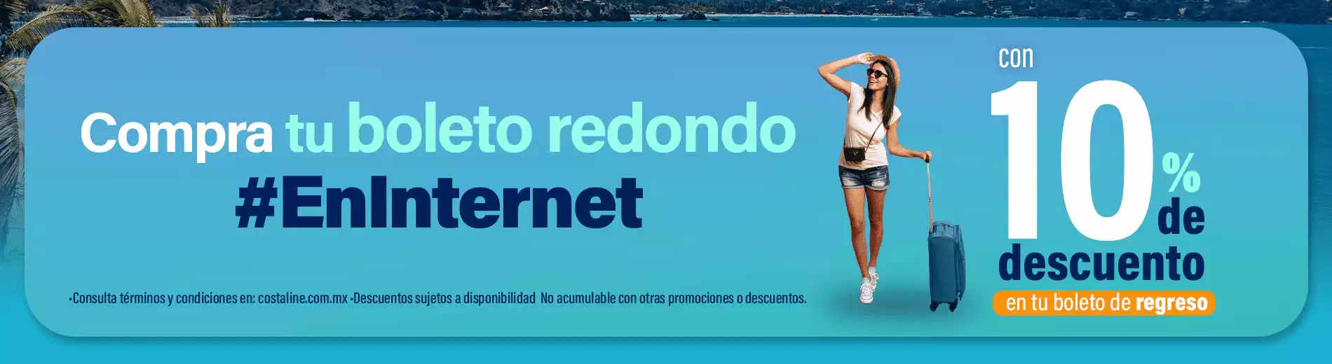 En Internet 10% de descuento