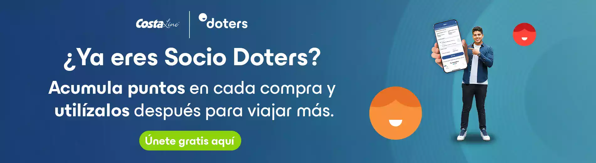 Viaja y acumula Puntos Doters