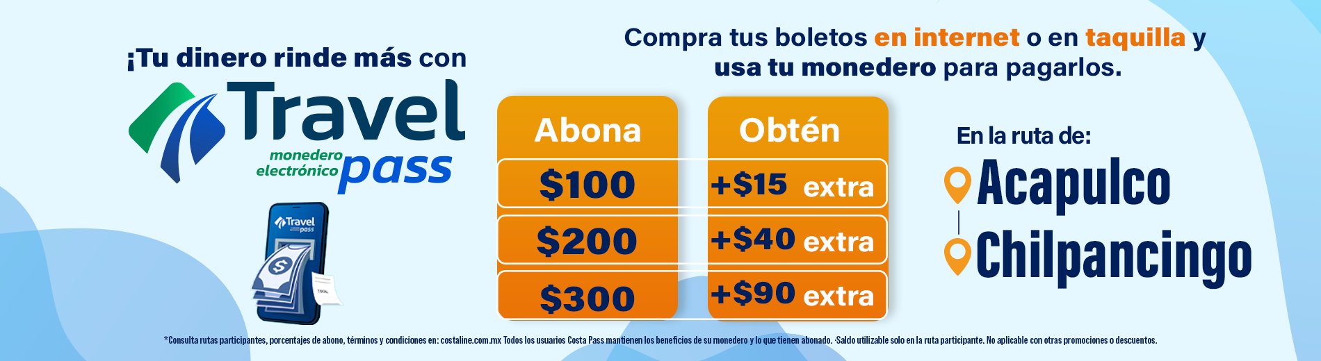 Tu dinero rinde más cin travelpass monedero electrónico