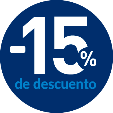 Logo Descuentos 15%