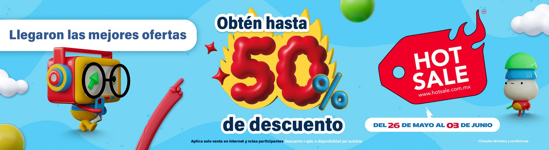 Hota Sale del 26 de Mayo al 03 de Junio