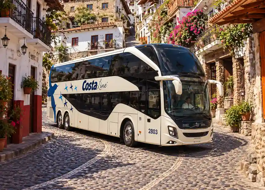 Viajando en autobus de Ciudad de México a Taxco