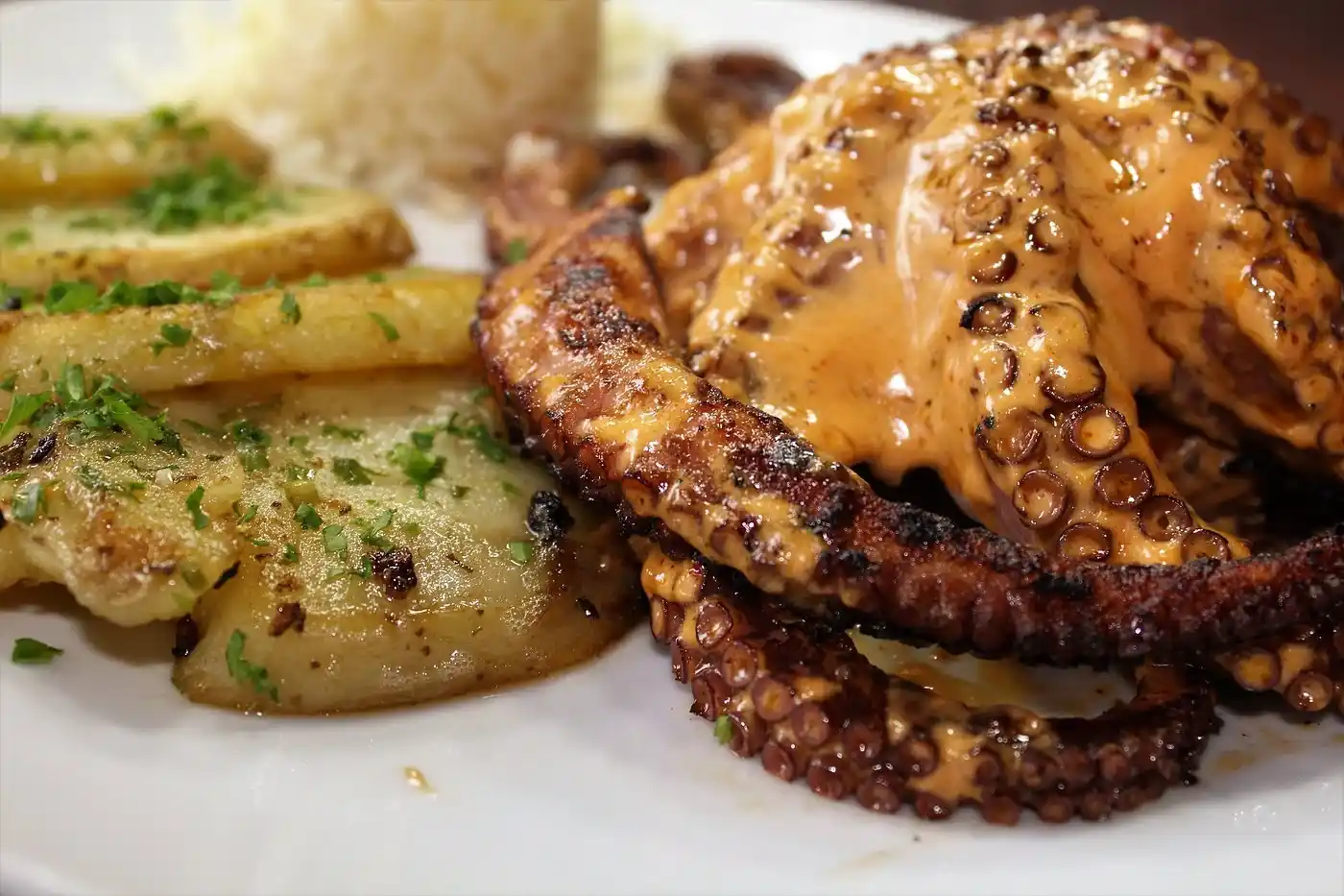 Pulpo a la parrilla