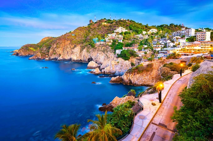 Vista de la bahía de Acapulco
