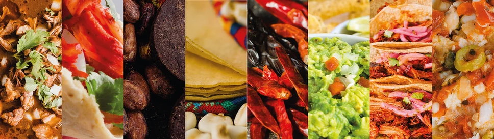 Mexican food banner