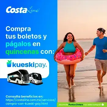 Método de pago Kueski Pay para comprar boletos de autobús en línea
