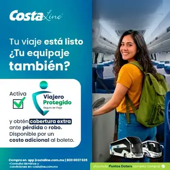 Obtén protección adicional con nuestro Seguro de Viaje