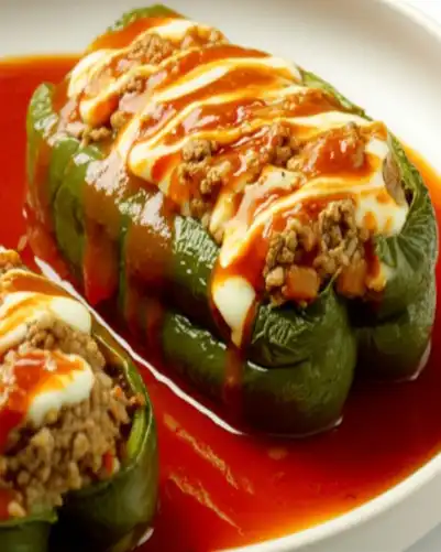 Chiles rellenos Morelenses