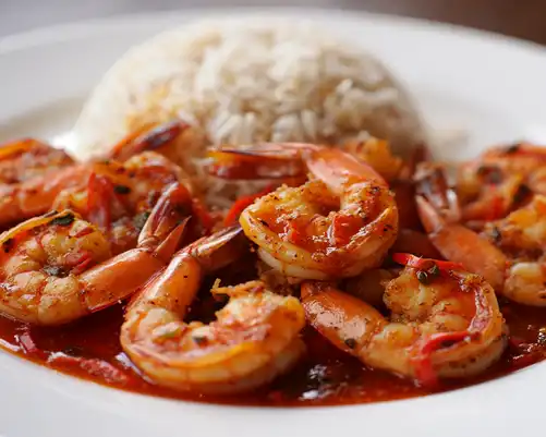 Camarones al tamarindo