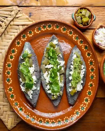 Antojitos mexicanos cerca de la Terminal México Norte